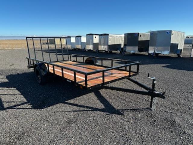 7 X 14 Carry-On Utility Pipe Top Trailer