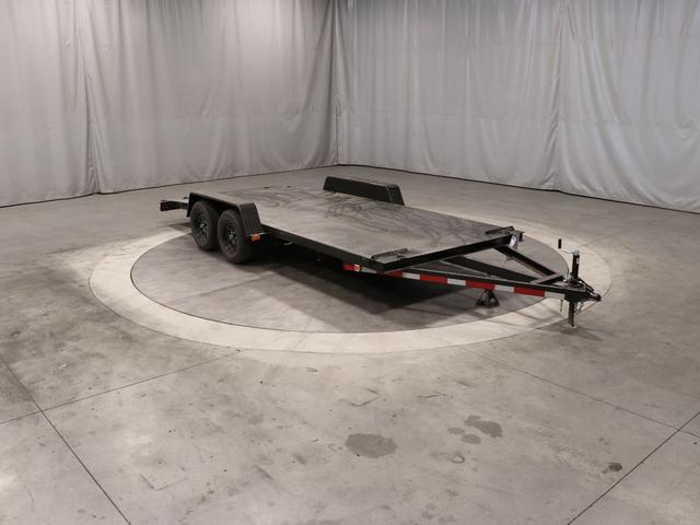 7 X 18 Carry-On Steel Floor Car Hauler 7K Trailer