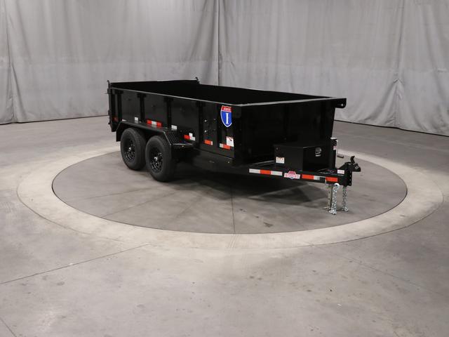6 X 12 Interstate LoadRunner Bumper Pull Dump 10K Trailer