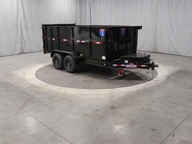 7 X 14 Interstate LoadRunner Bumper Pull Dump Trailer
