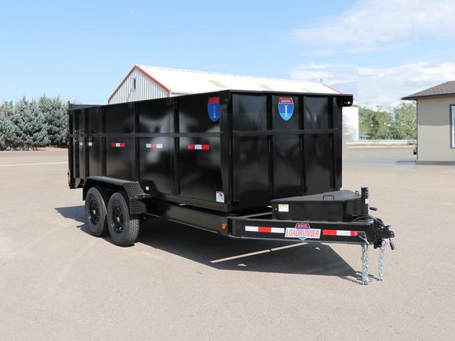 7 X 16 Interstate LoadRunner Bumper Pull Dump Trailer