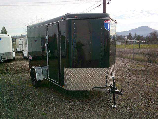 6 X 12 Interstate LoadRunner Cargo V-Nose Trailer