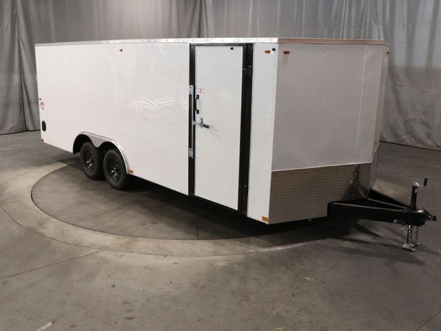102 X 20 Interstate ' Patriot V-Nose Enclosed Car Carrier Trailer