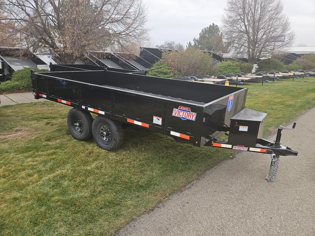 7 X 14 Interstate Victory Bumper Pull Dump 14K Trailer