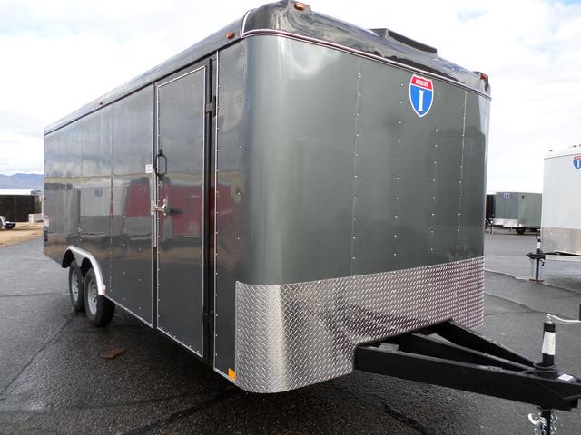 102 X 20 Interstate ' Victory Enclosed Car Carrier Trailer