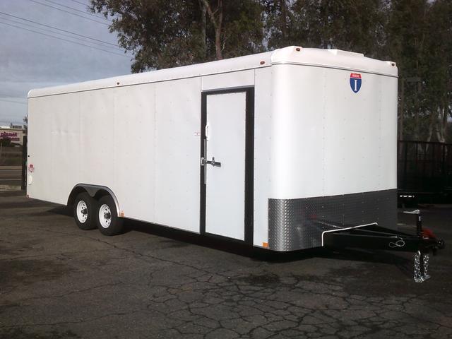 102 X 24 Interstate ' Victory Enclosed Car Carrier Trailer