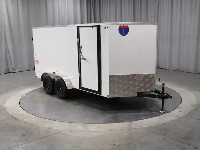 Interstate Remolque de carga Victory V-Nose de 7 x 14