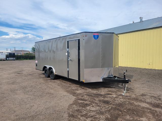 102 X 20 Interstate ' Victory V-Nose Enclosed Car Carrier Trailer