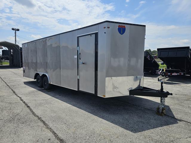 102 X 24 Interstate ' Victory V-Nose Enclosed Car Carrier Trailer