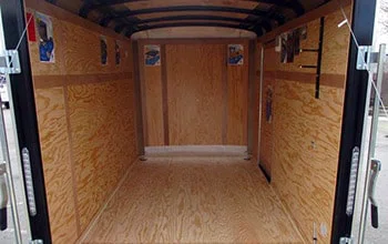 6' Wide Enclosed Cargo Trailers detail