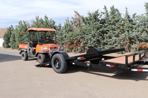 7' x 16' 7k Tilt Trailer detail