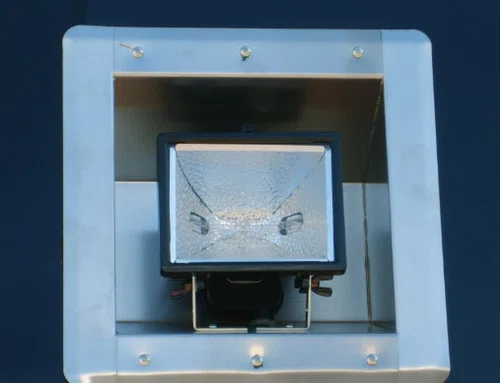 Exterior 500W Quartz Light